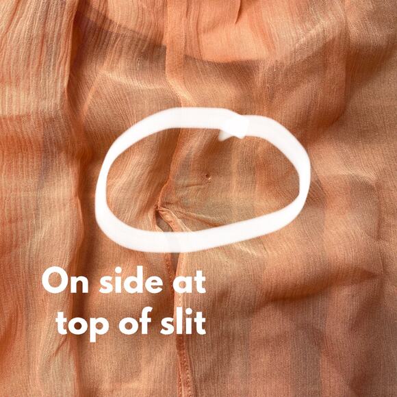 Veronica Beard Florencia Cross Front Silk Sleeveless Coral Chiffon Maxi Dress 8 - Picture 14 of 16